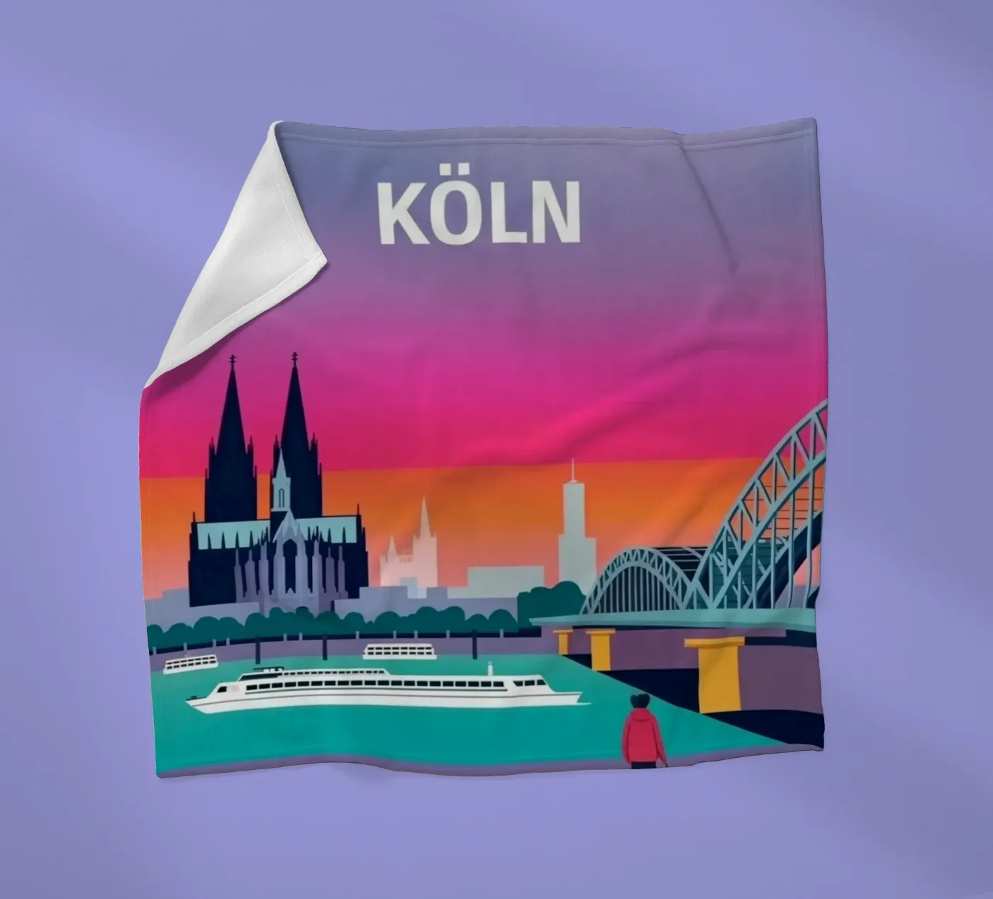 KOLN coperta in pile da SONN DECO