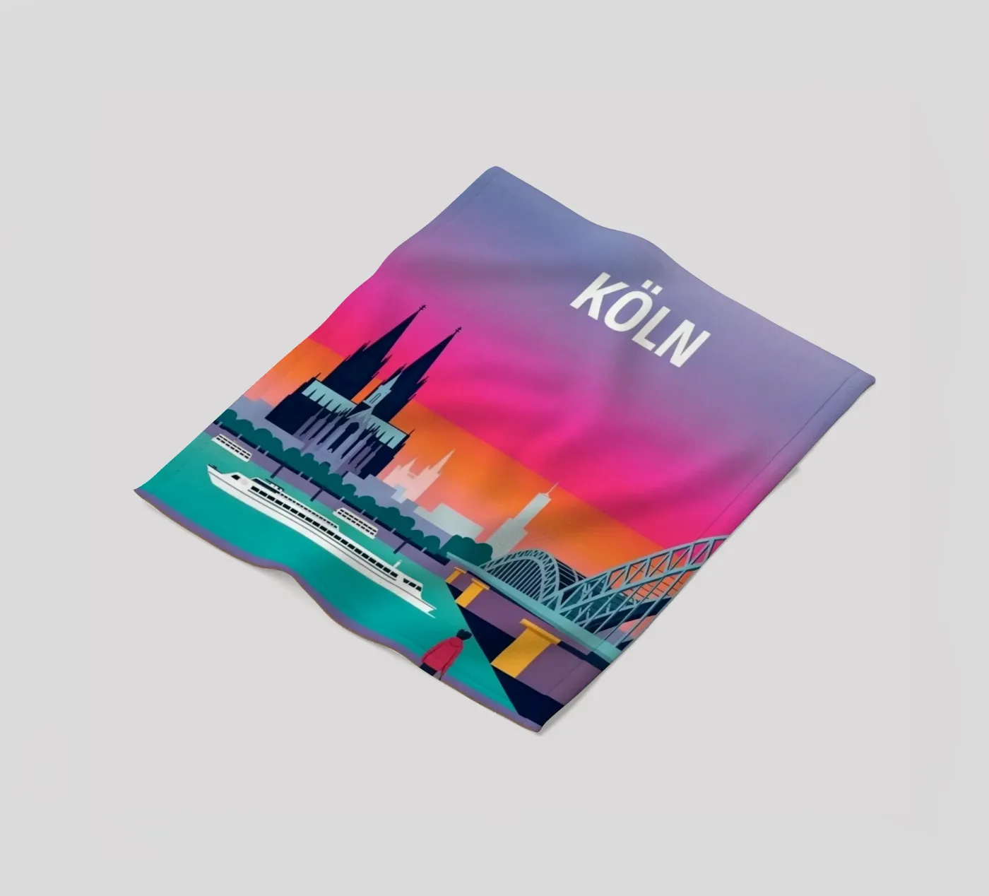 KOLN Fleecedecke von SONN DECO