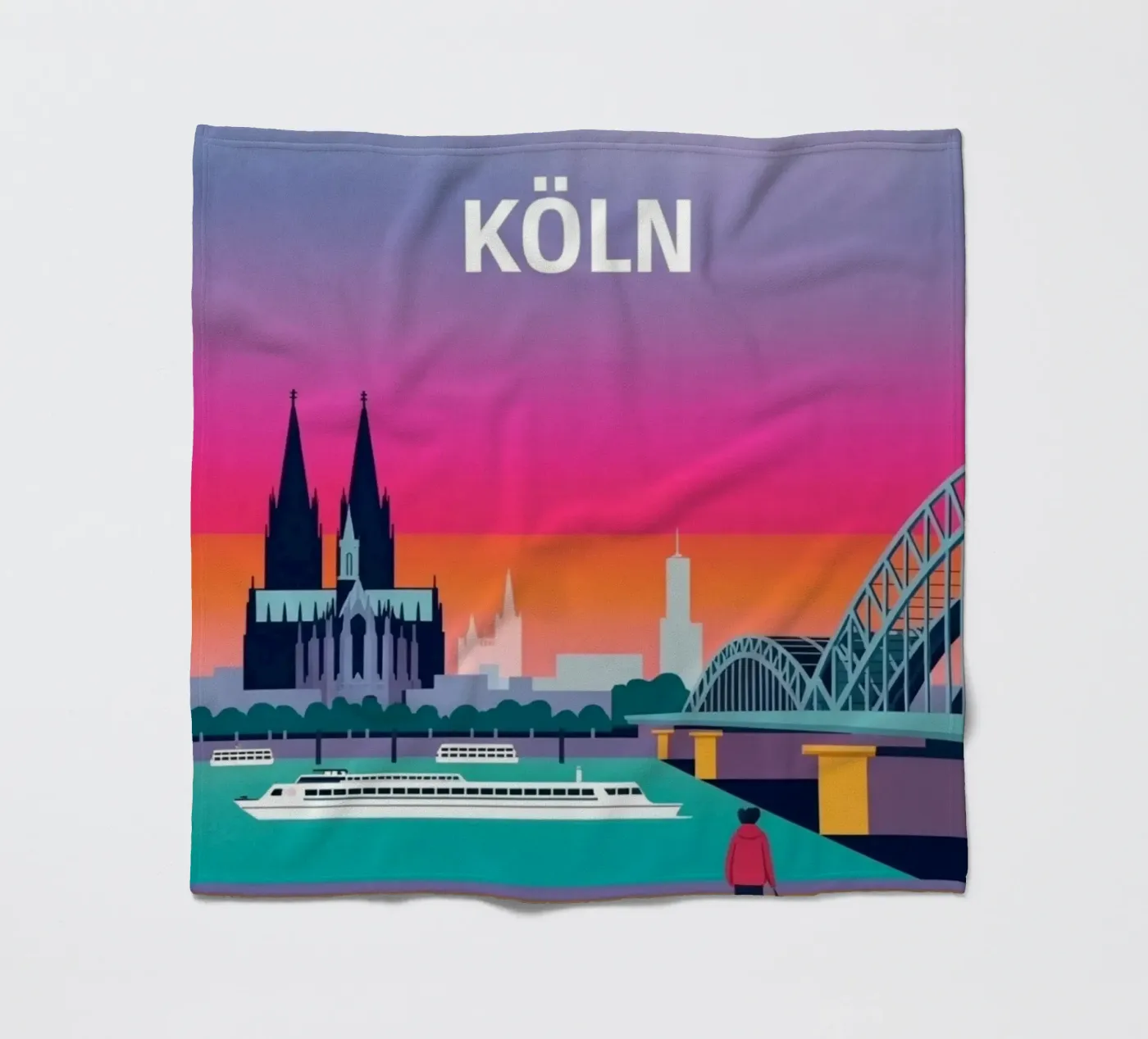 KOLN Fleecedecke von SONN DECO