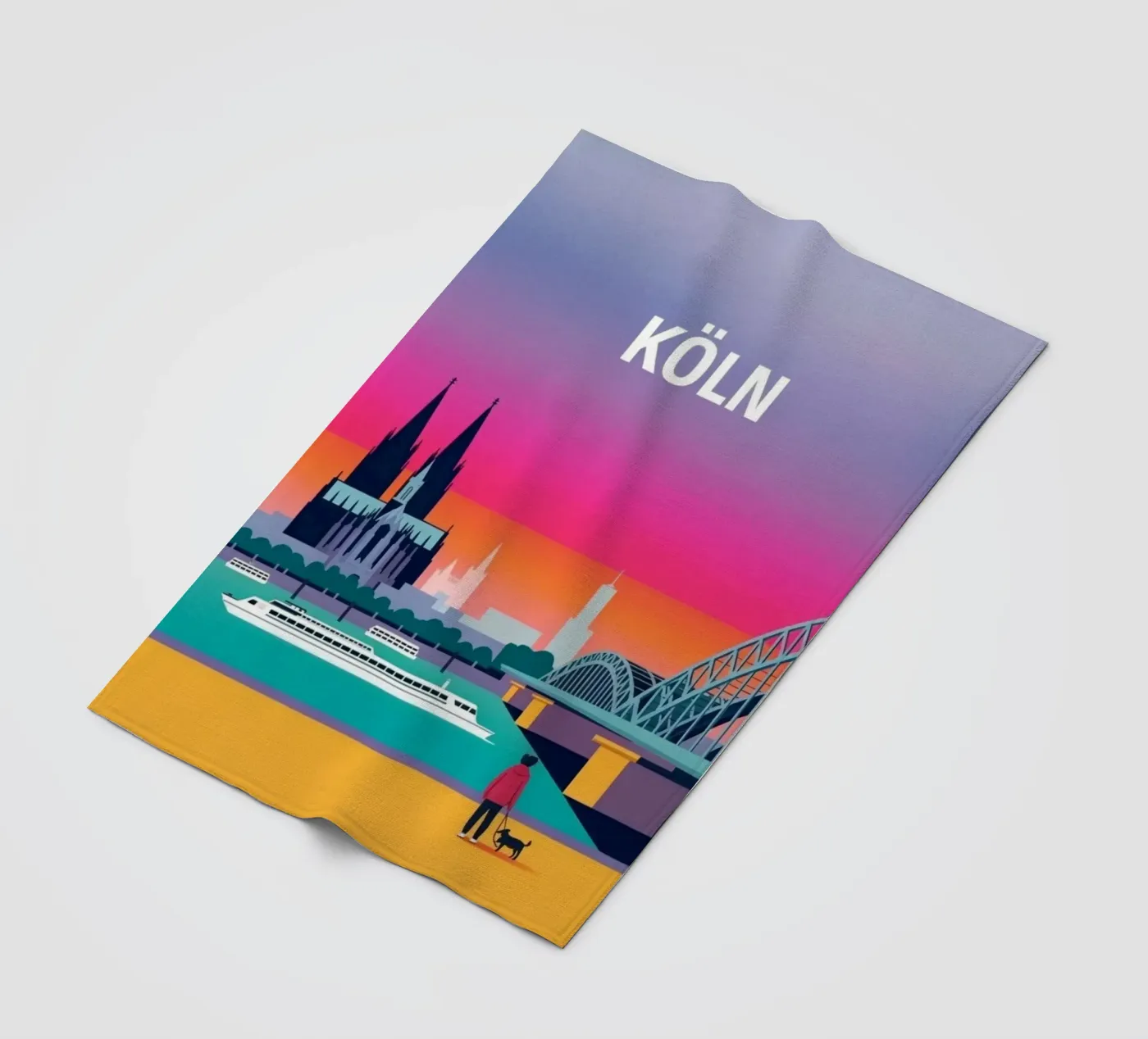 KOLN Fleecedecke von SONN DECO