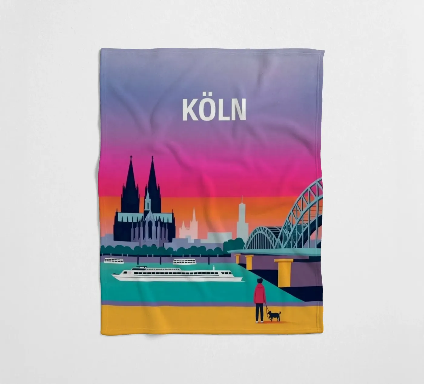 KOLN Fleecedecke von SONN DECO