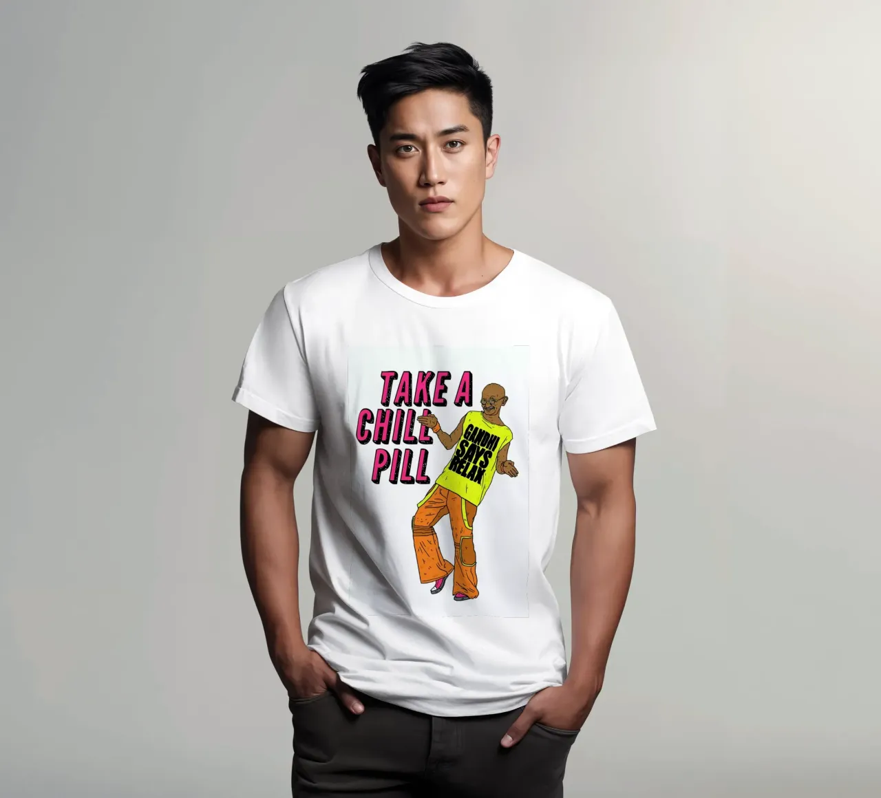 Gandhi One camiseta de Nick Cocozza