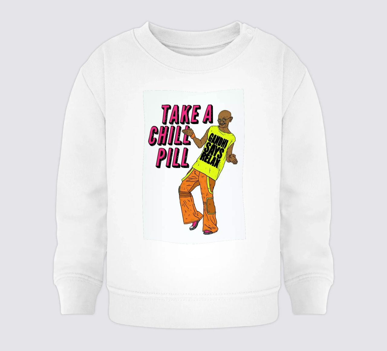 Gandhi One felpa neonato da Nick Cocozza