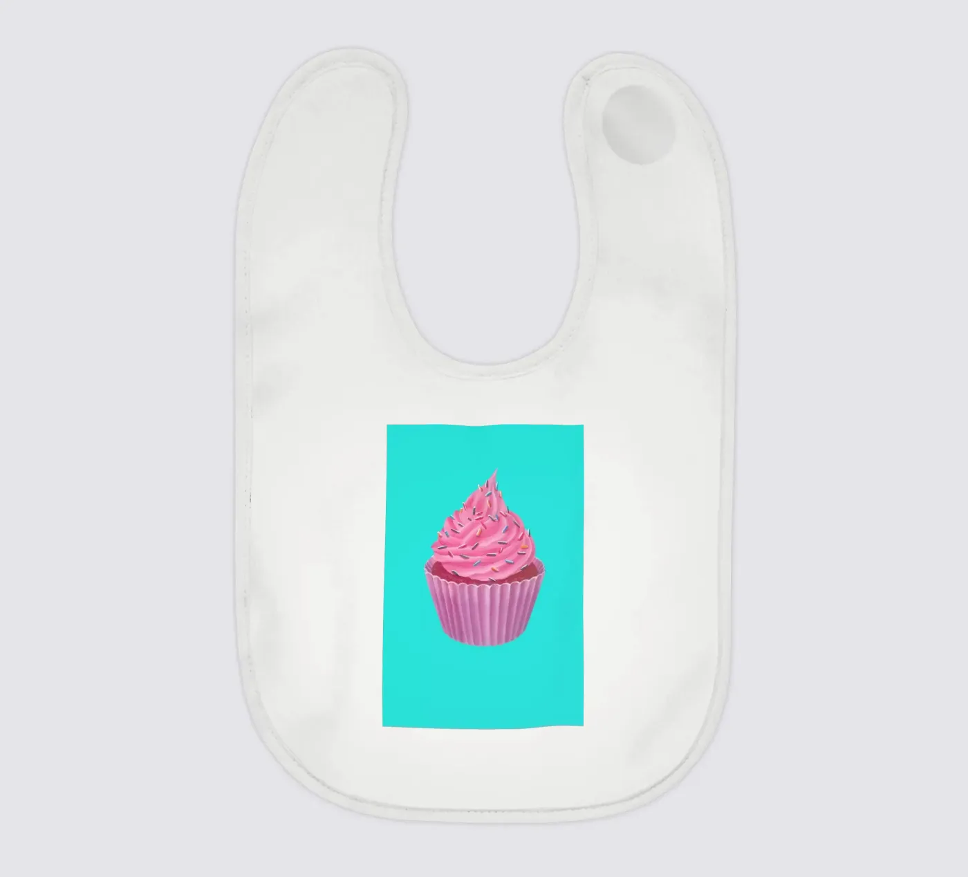 Cupcake Babylätzchen von Maria Vdovichenko