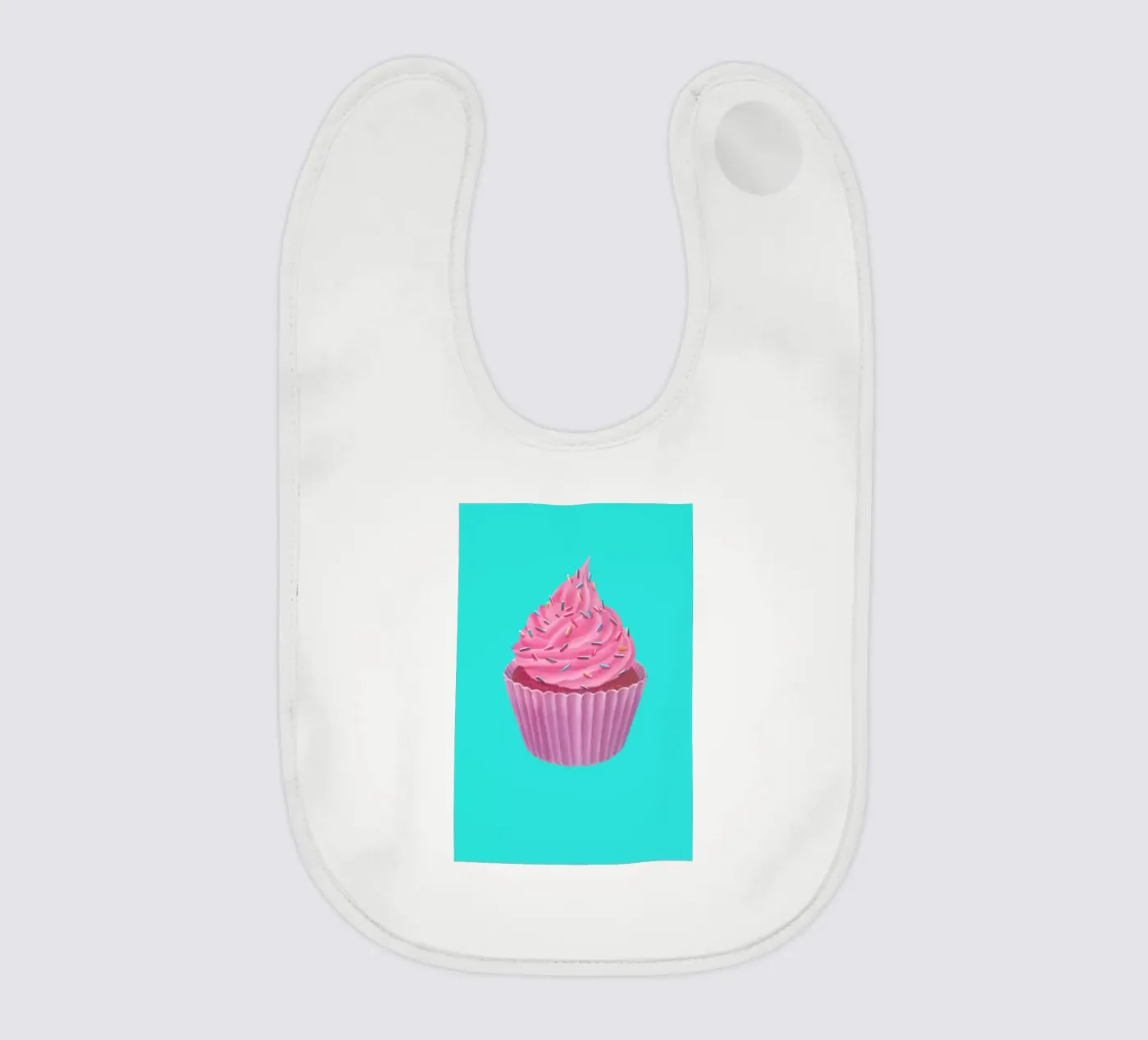 Cupcake Babylätzchen von Maria Vdovichenko