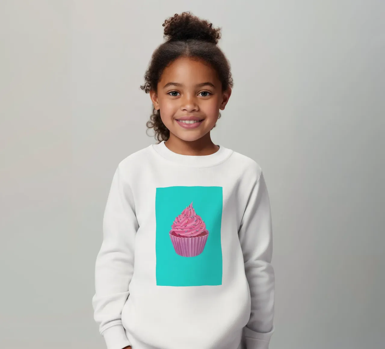 Cupcake felpa bambino da Maria Vdovichenko