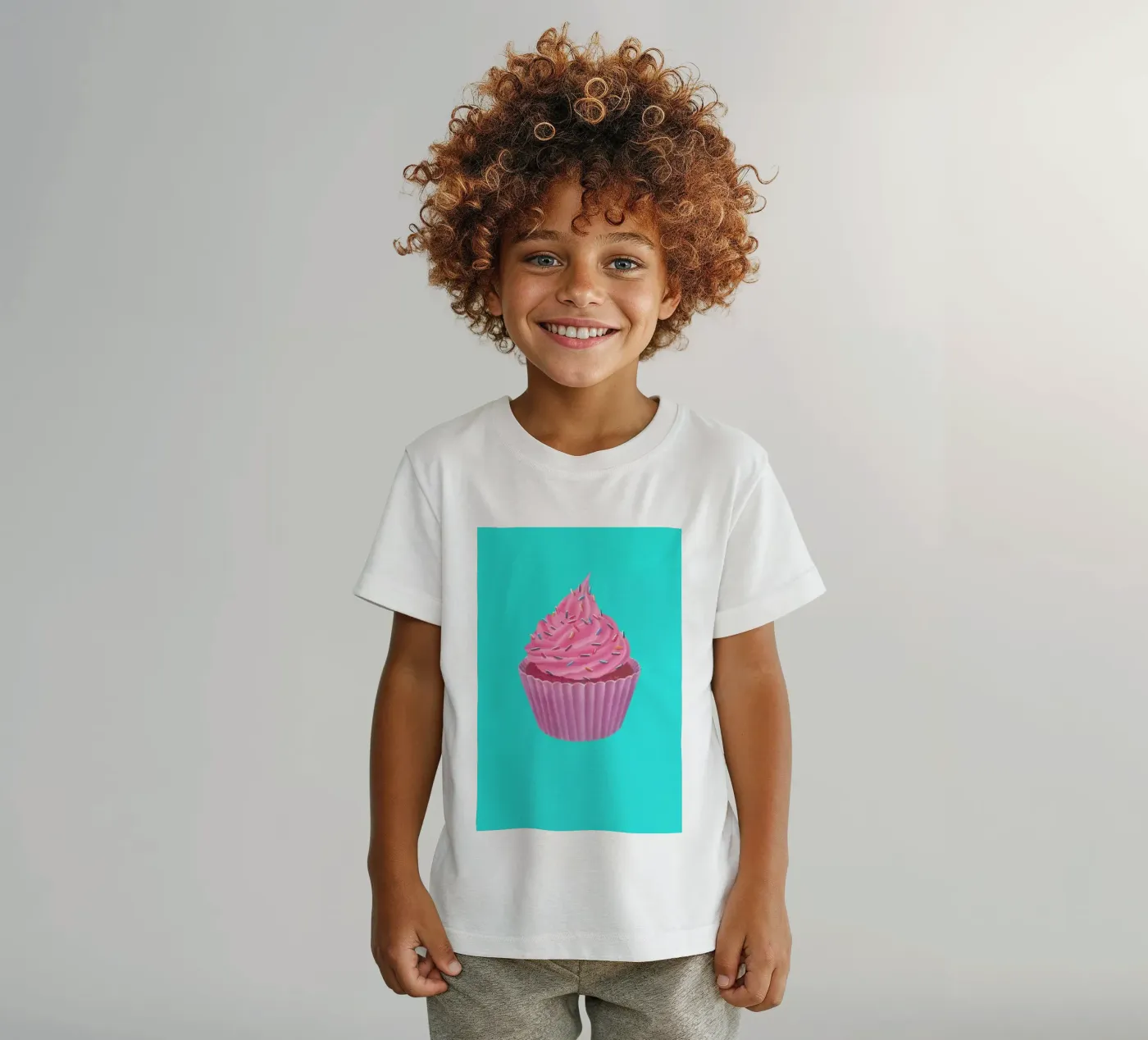 Cupcake t-shirt bambini da Maria Vdovichenko