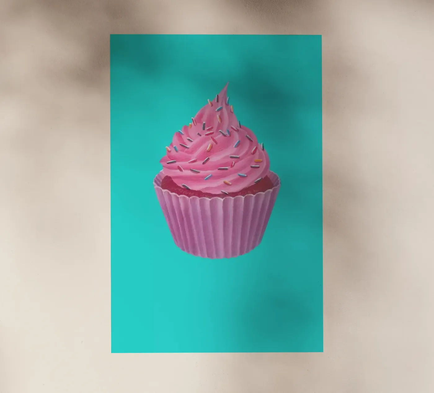 Cupcake pellicola backlit da Maria Vdovichenko