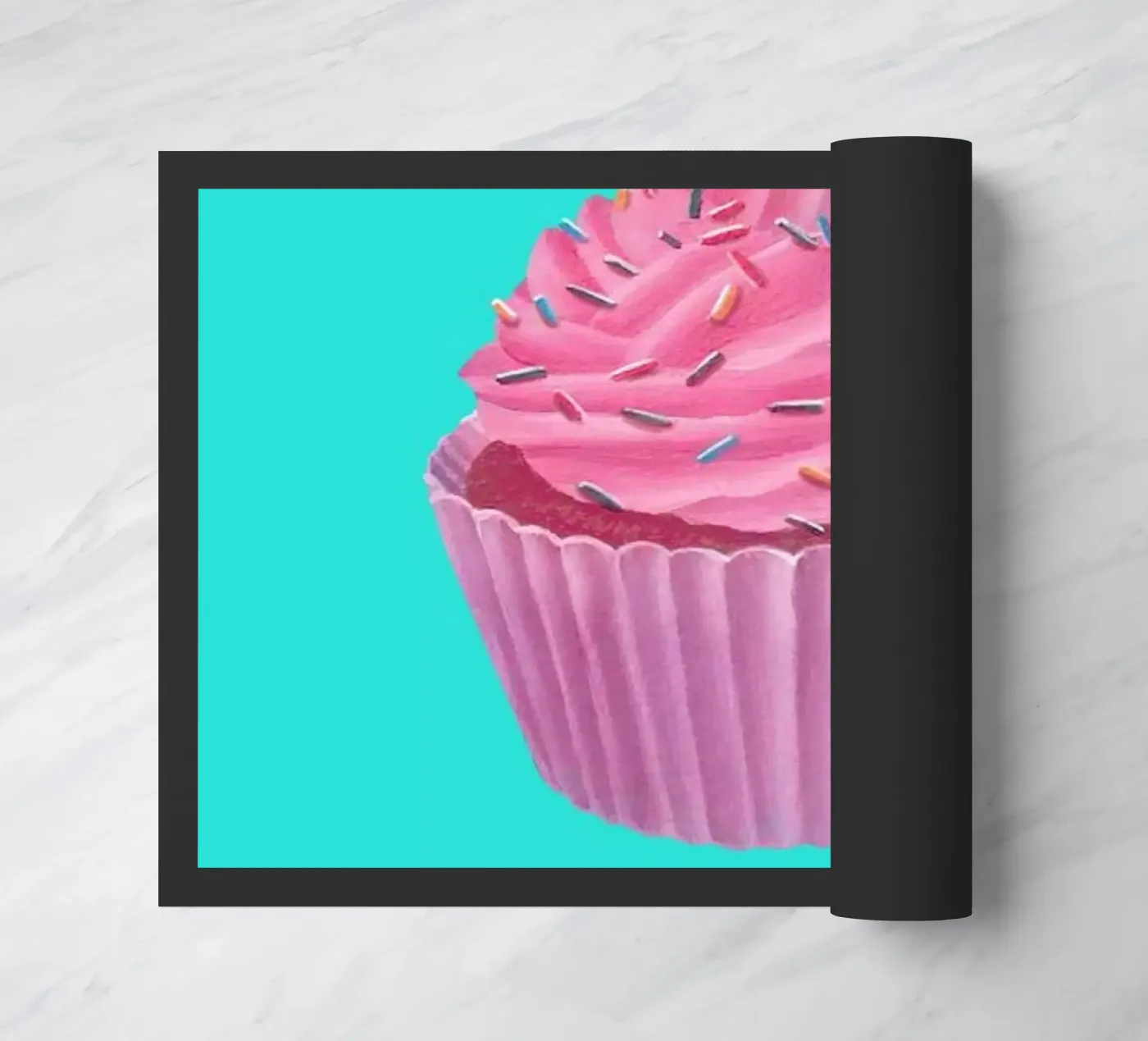 Cupcake paillasson de Maria Vdovichenko