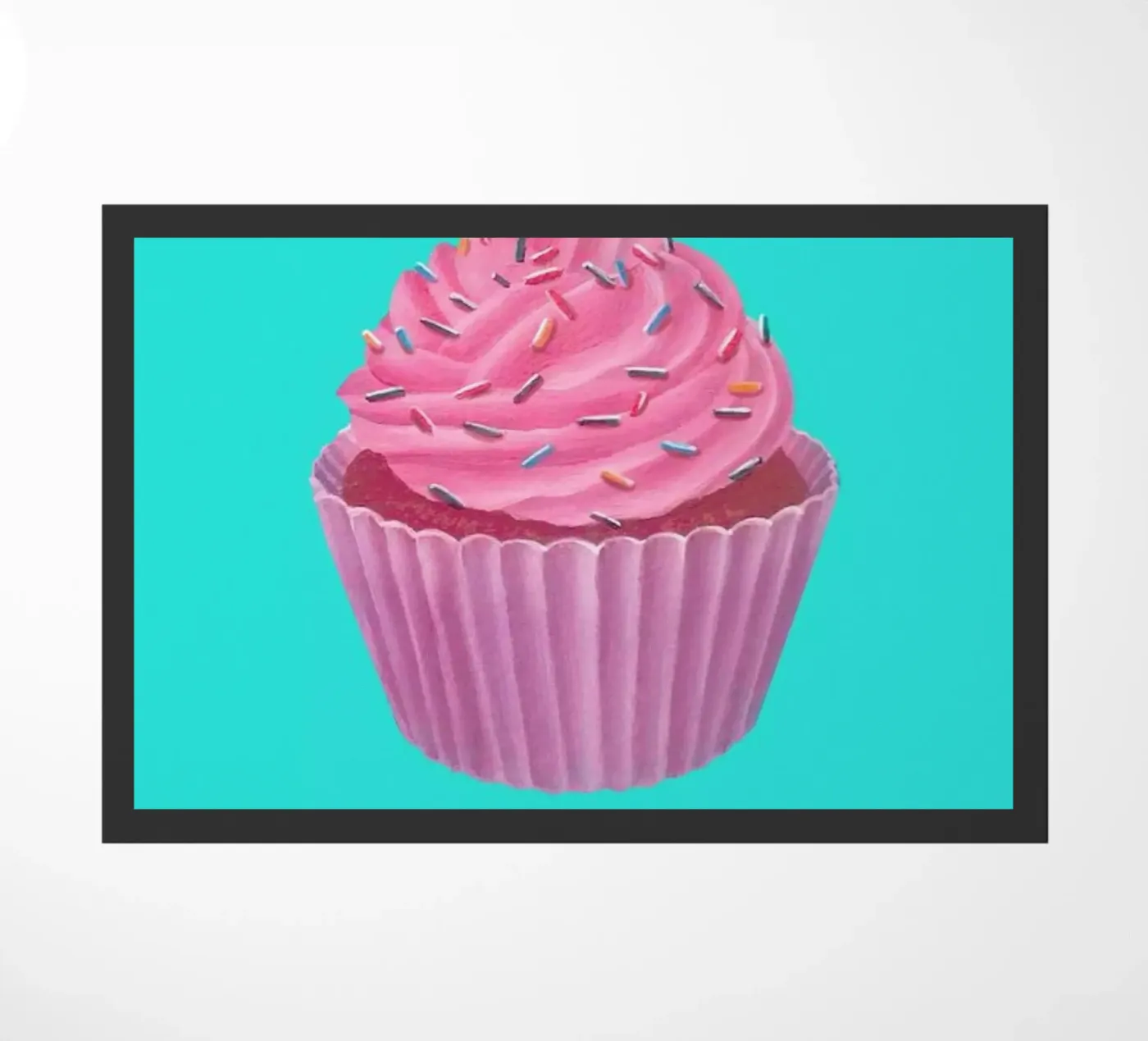 Cupcake paillasson de Maria Vdovichenko