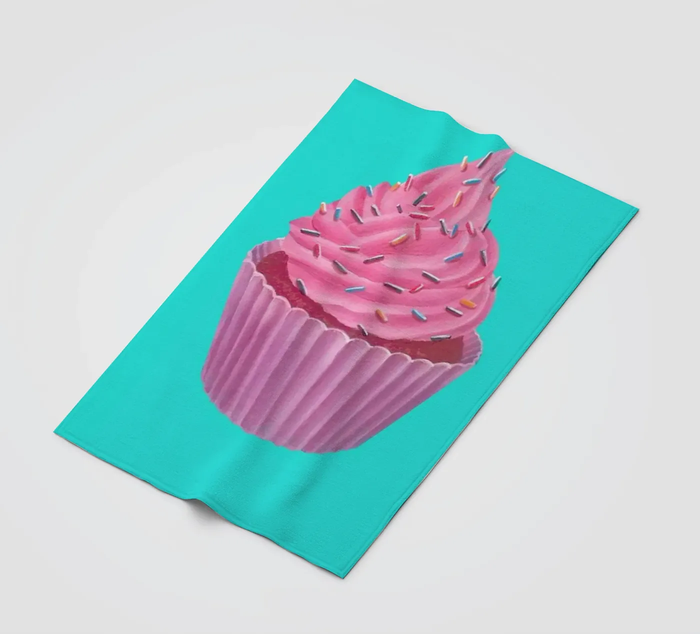 Cupcake Fleecedecke von Maria Vdovichenko