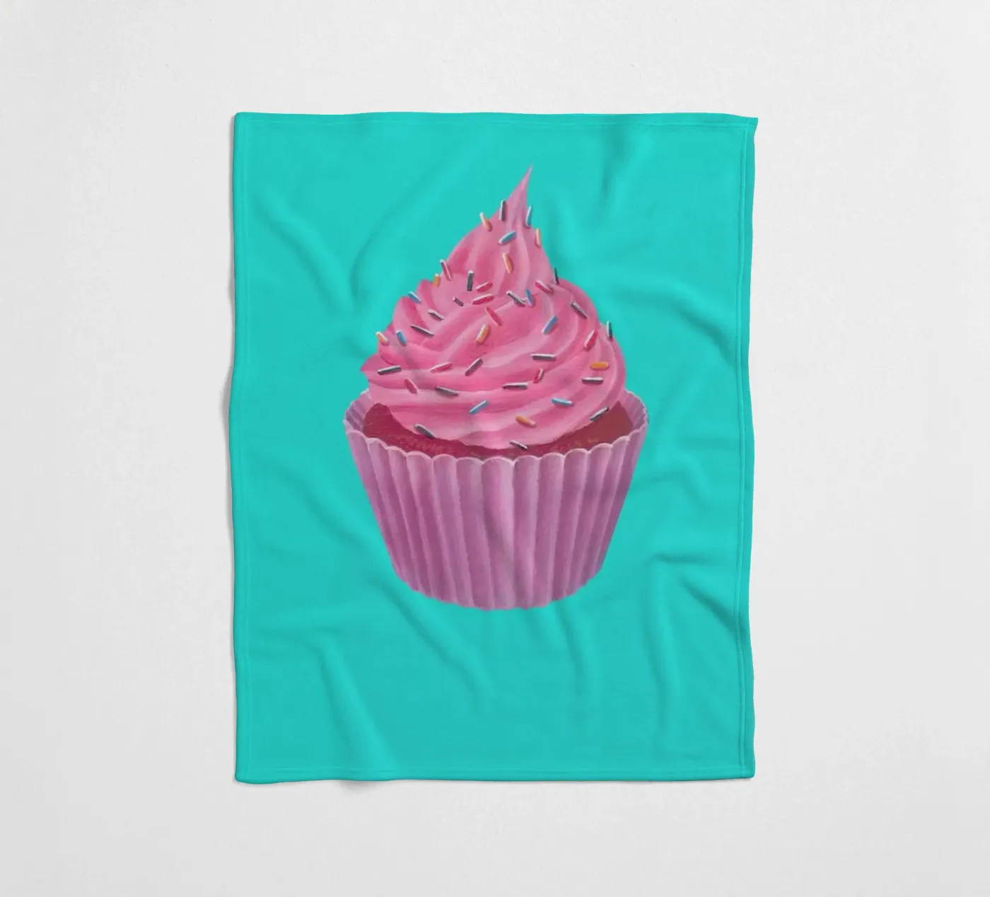Cupcake Fleecedecke von Maria Vdovichenko
