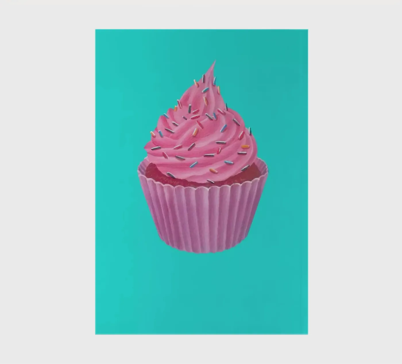Cupcake notebook by Maria Vdovichenko