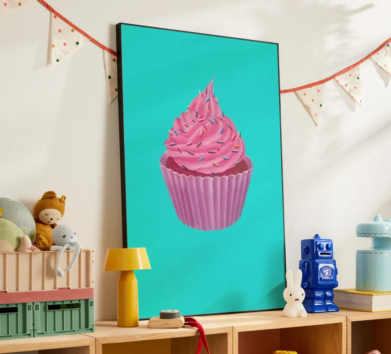 Cupcake alluminio dibond da Maria Vdovichenko