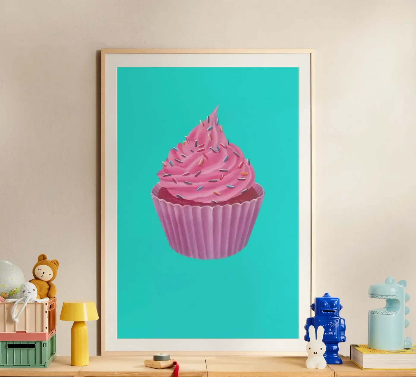 Cupcake poster de Maria Vdovichenko