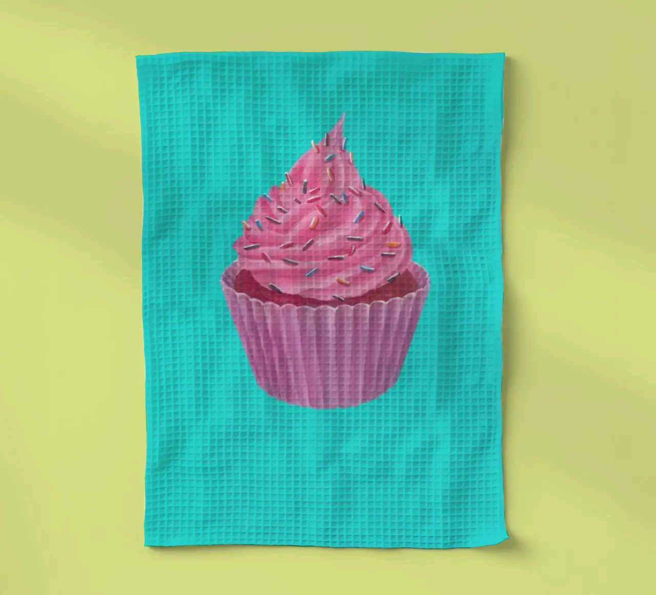Cupcake canovaccio da cucina da Maria Vdovichenko