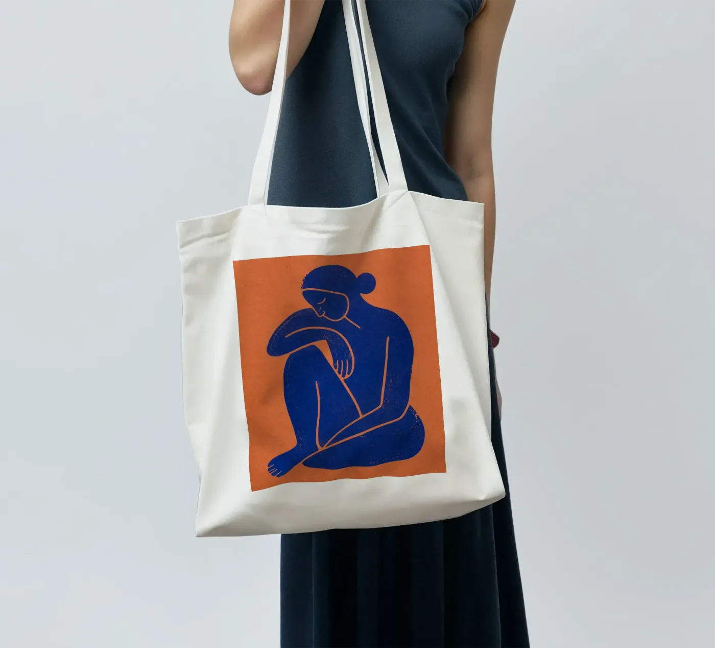Single Human tote bag by Dayitakshara