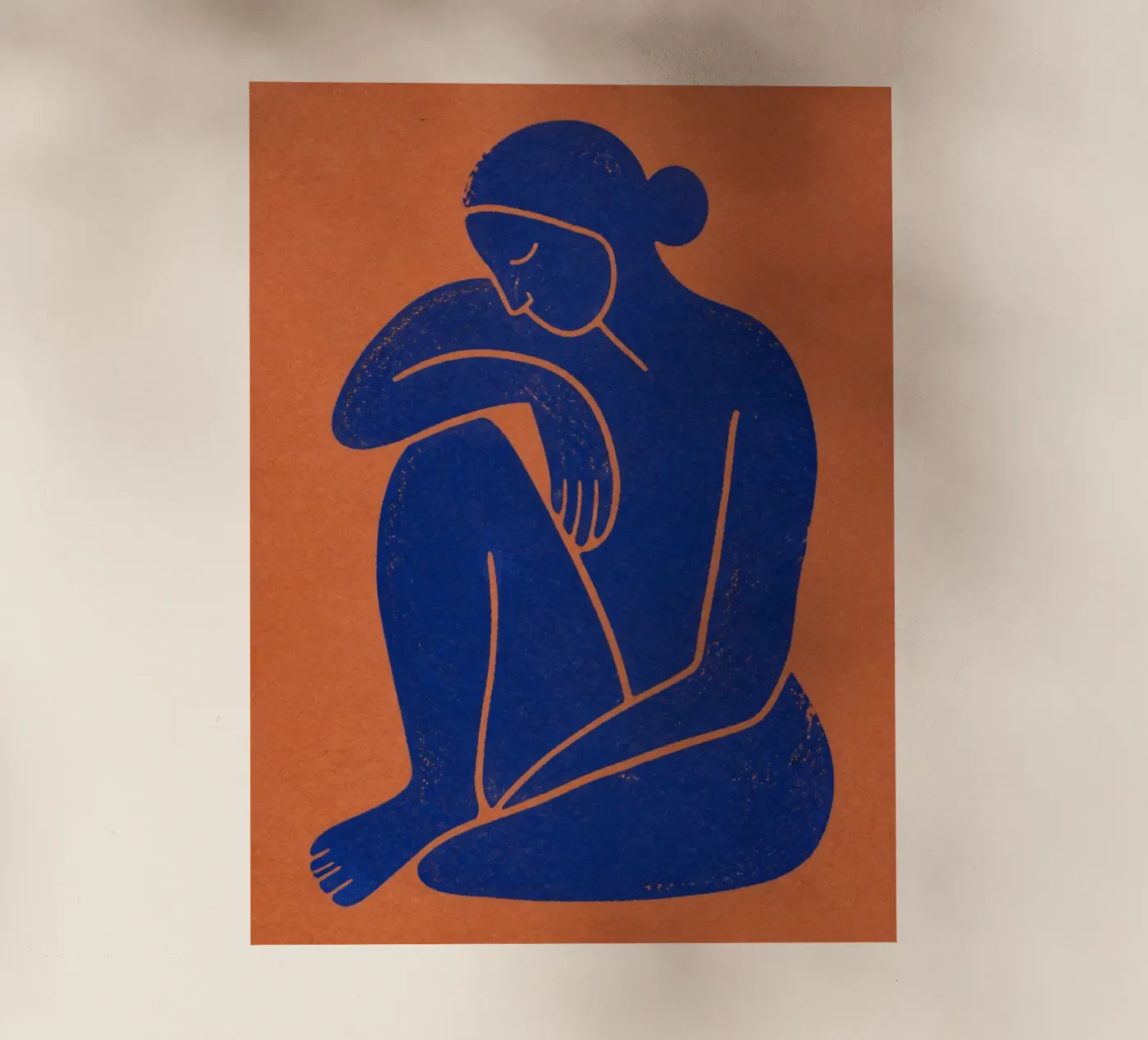 Single Human backlit folie van Dayitakshara