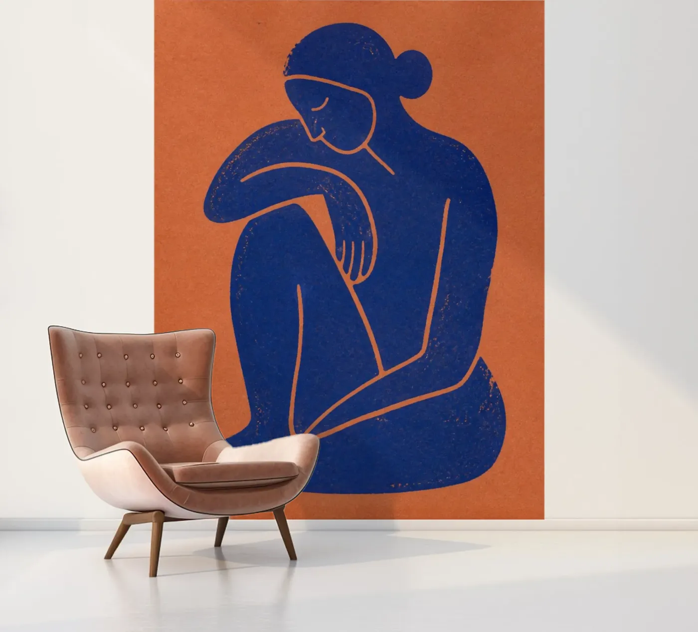 Single Human fotobehang van Dayitakshara