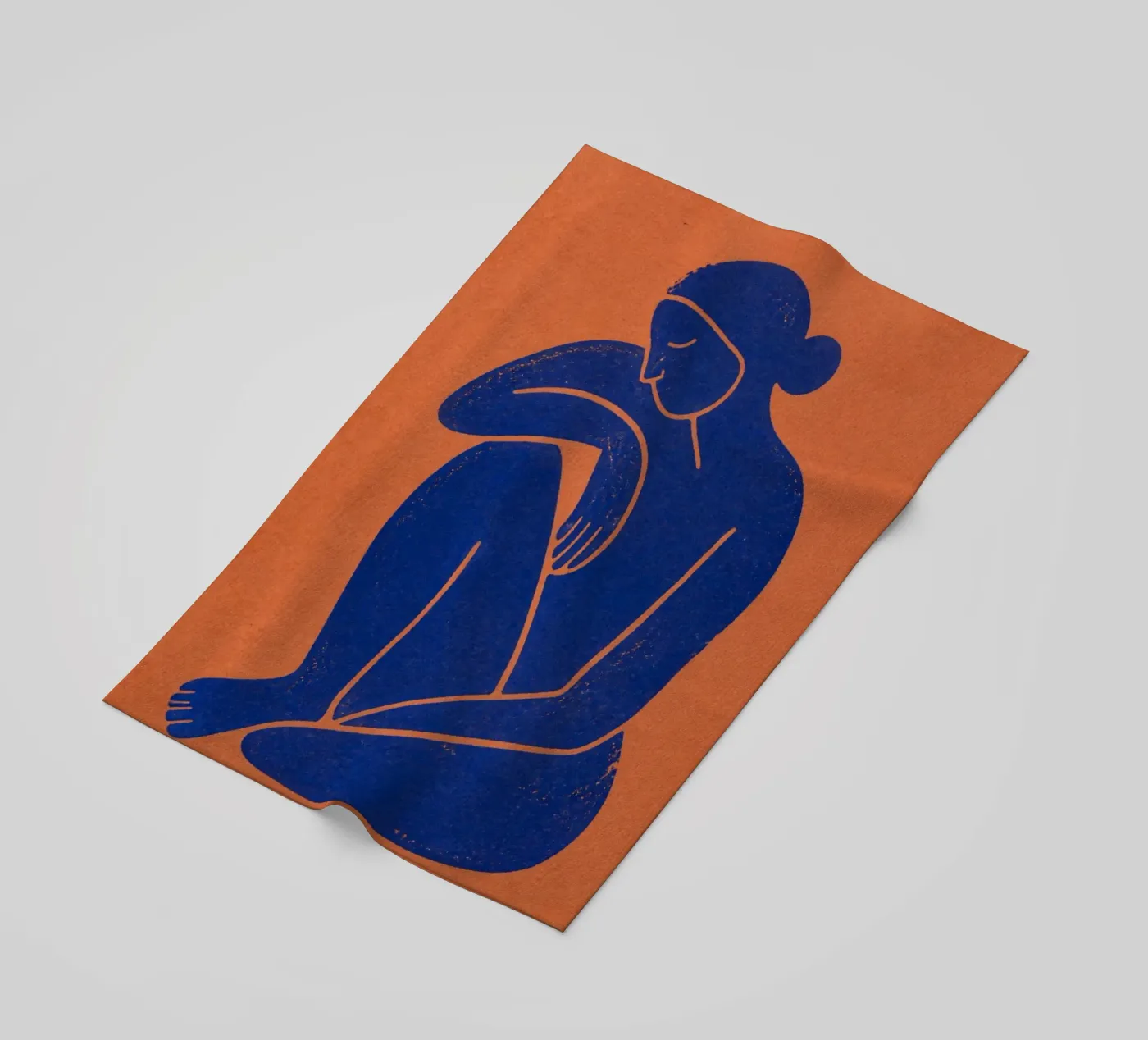 Single Human strandhanddoek van Dayitakshara