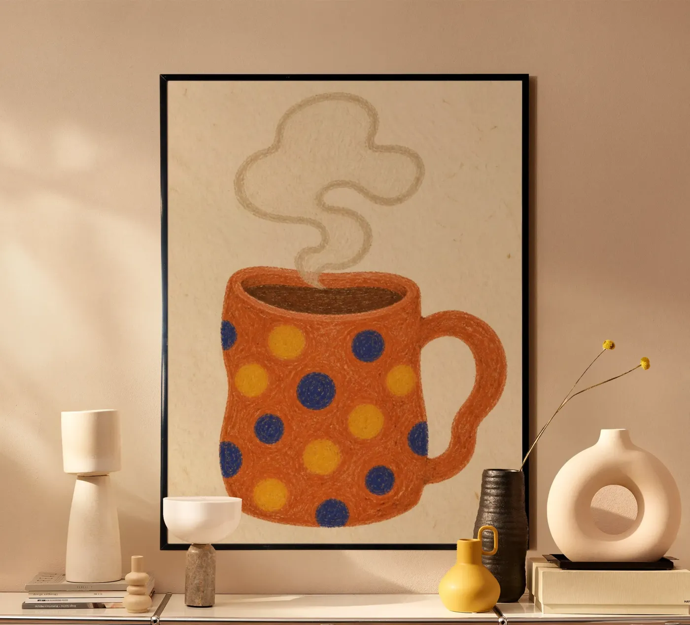 Coffee Mug poster da Dayitakshara