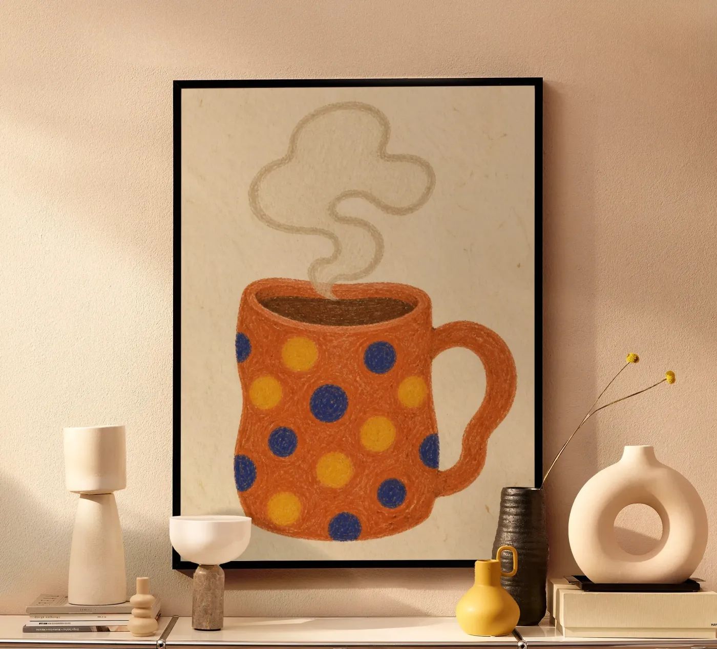 Coffee Mug poster da Dayitakshara