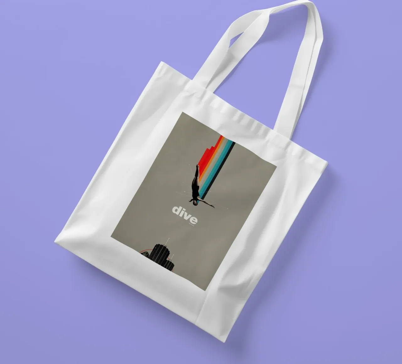 Dive Into My Soul tote bag by Frank Moth