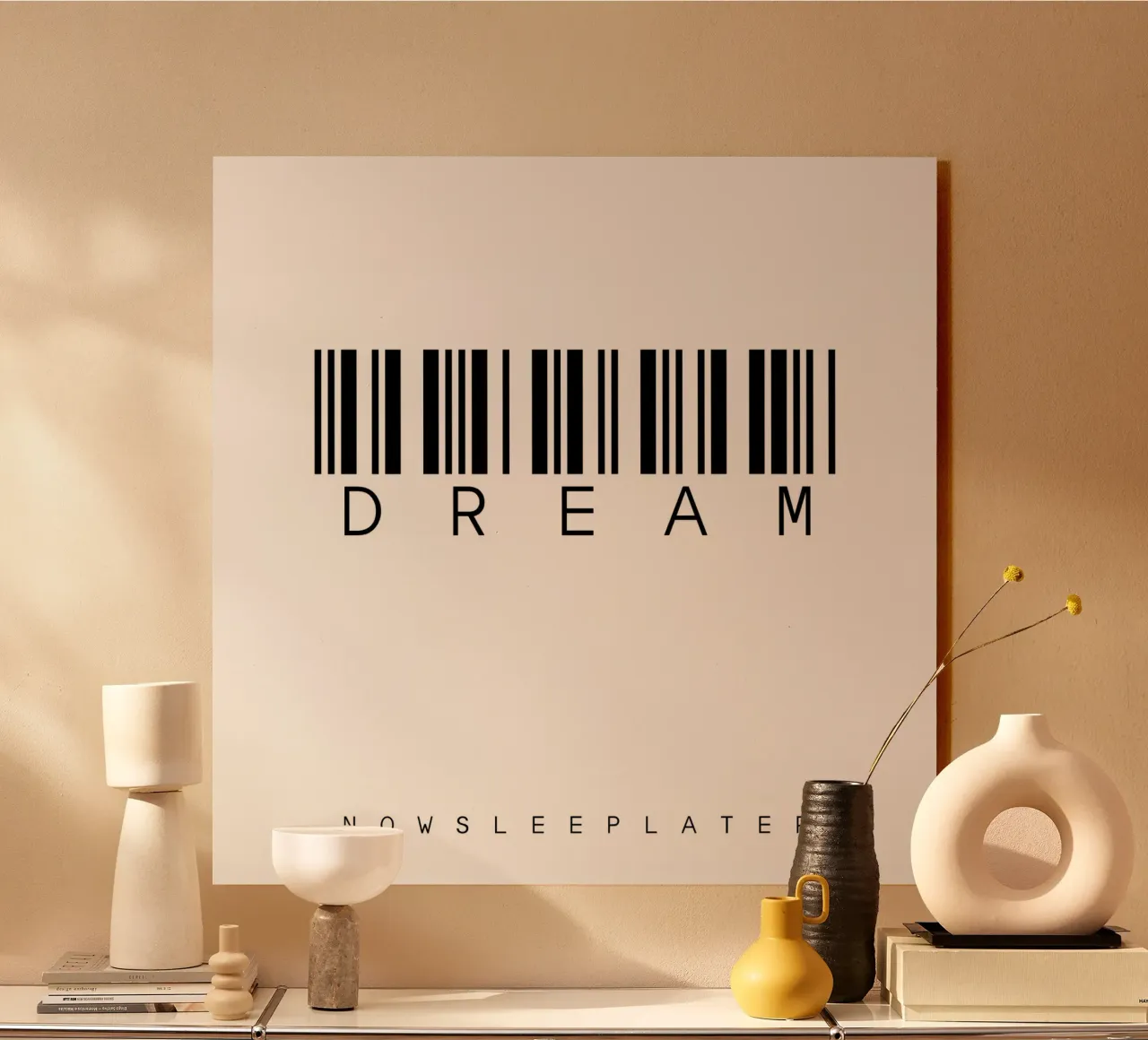 Barcode DREAM forex plate by WordArt by Steffi