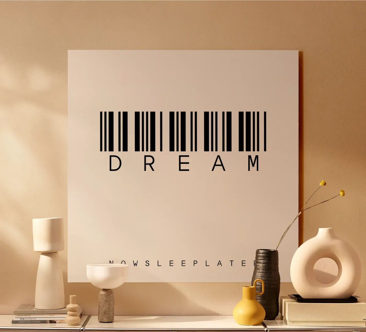 Barcode DREAM panneau forex de WordArt by Steffi