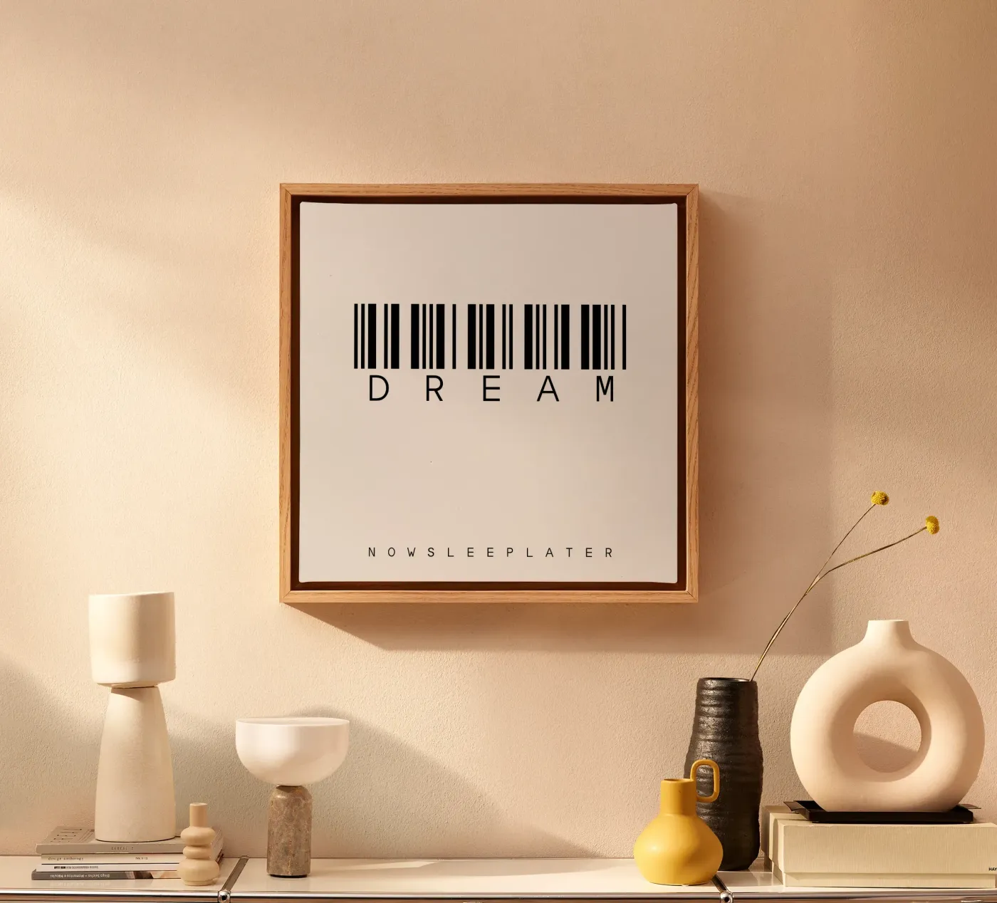 Barcode DREAM canvas by WordArt by Steffi