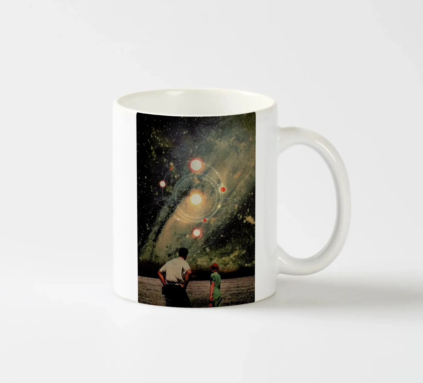 Light Explosions ceramic mug by Frank Moth