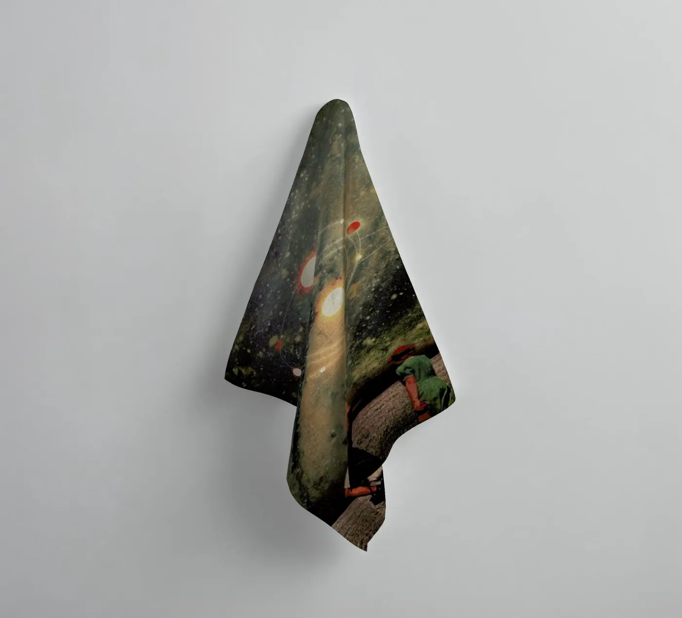 Light Explosions badhanddoek van Frank Moth