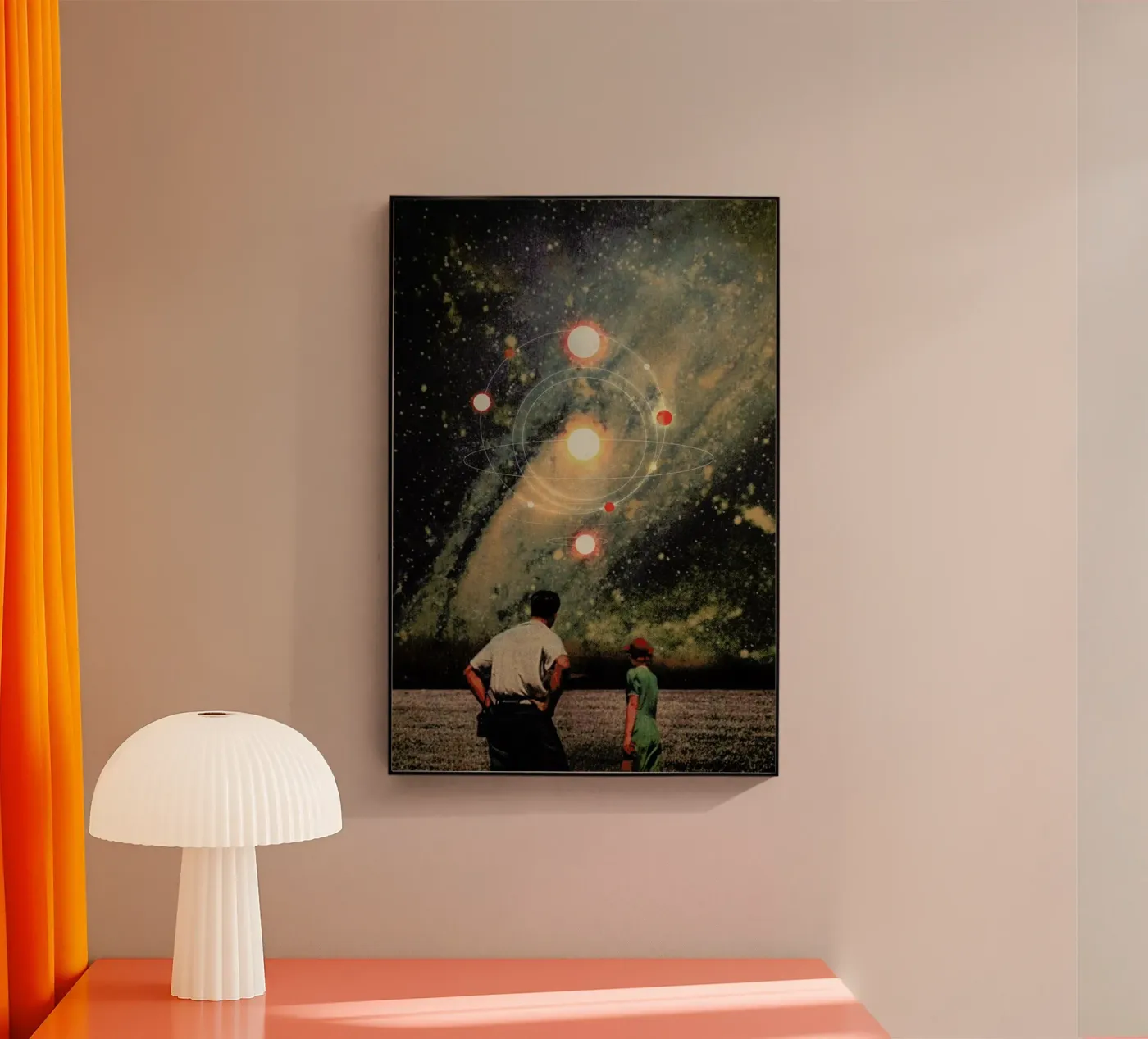 Light Explosions Acryl-Glas von Frank Moth