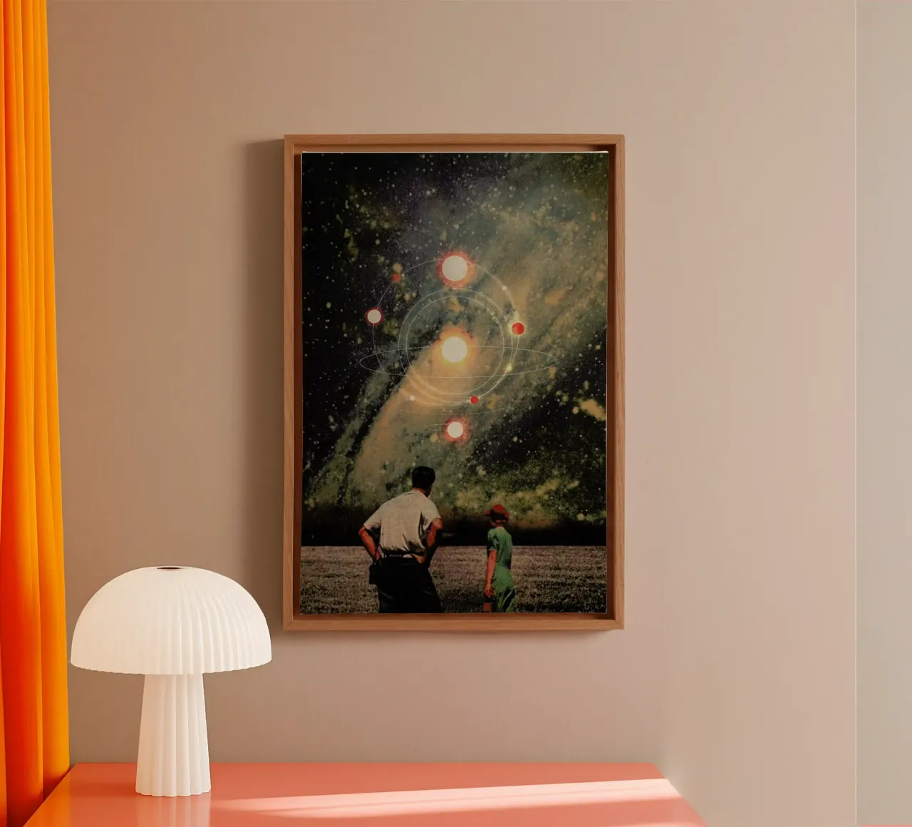 Light Explosions tela da Frank Moth