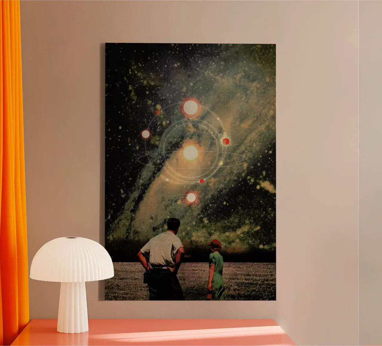 Light Explosions tela da Frank Moth