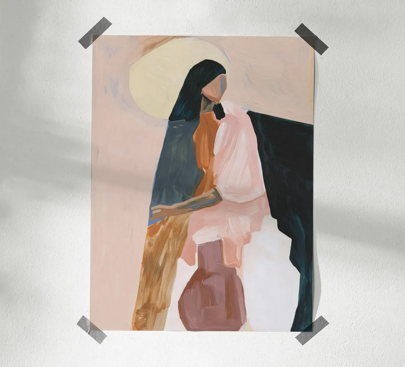 Rustige figuur poster van Gaite