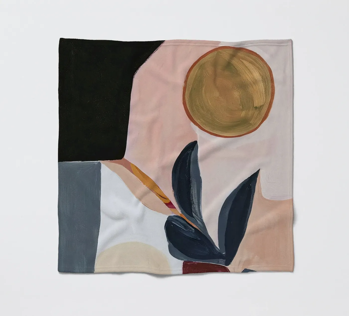 Botanical Composition fleece blanket by Gaite