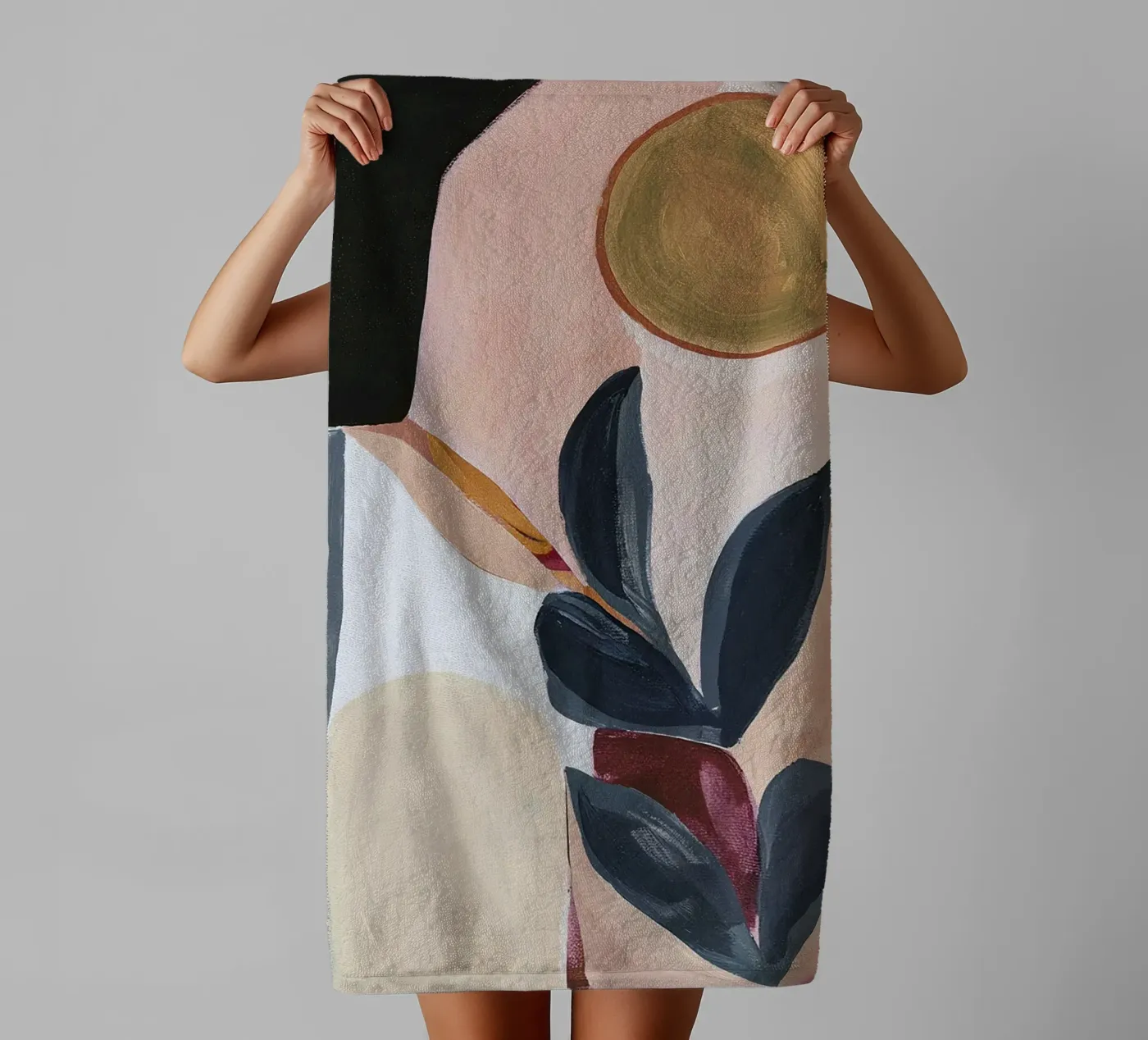 Botanical Composition towel by Gaite