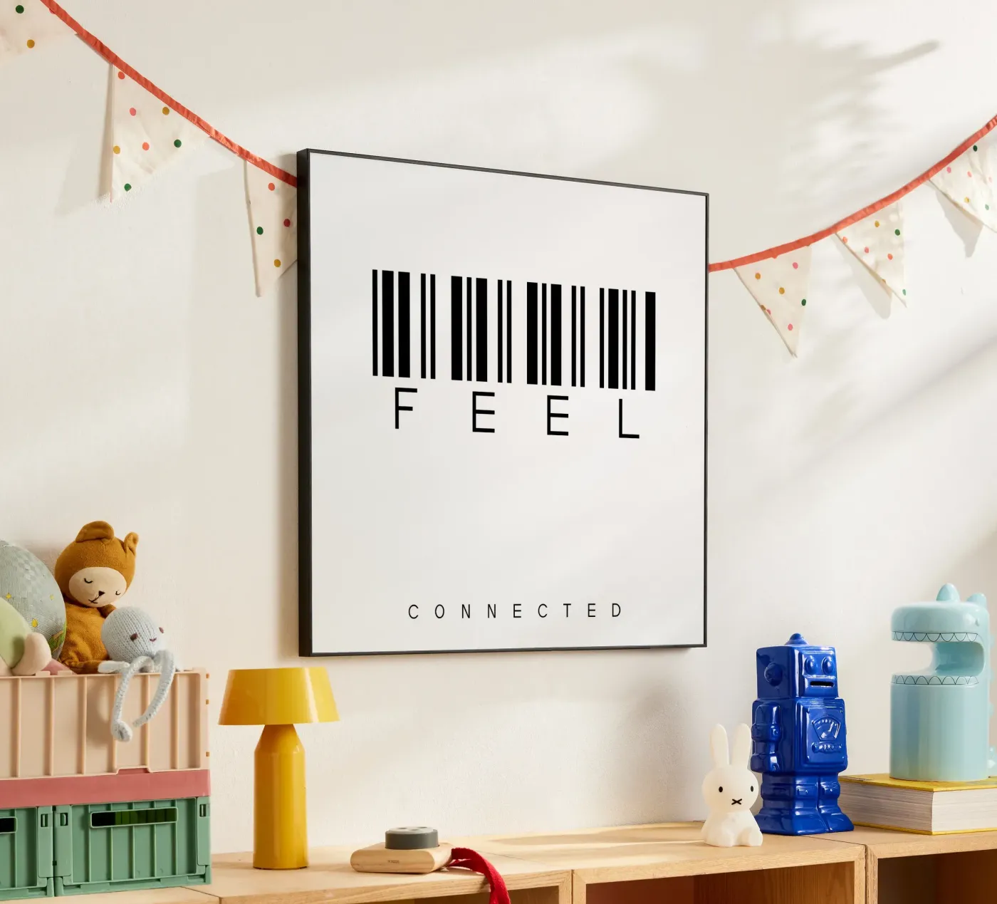 Barcode FEEL forex plate by WordArt by Steffi
