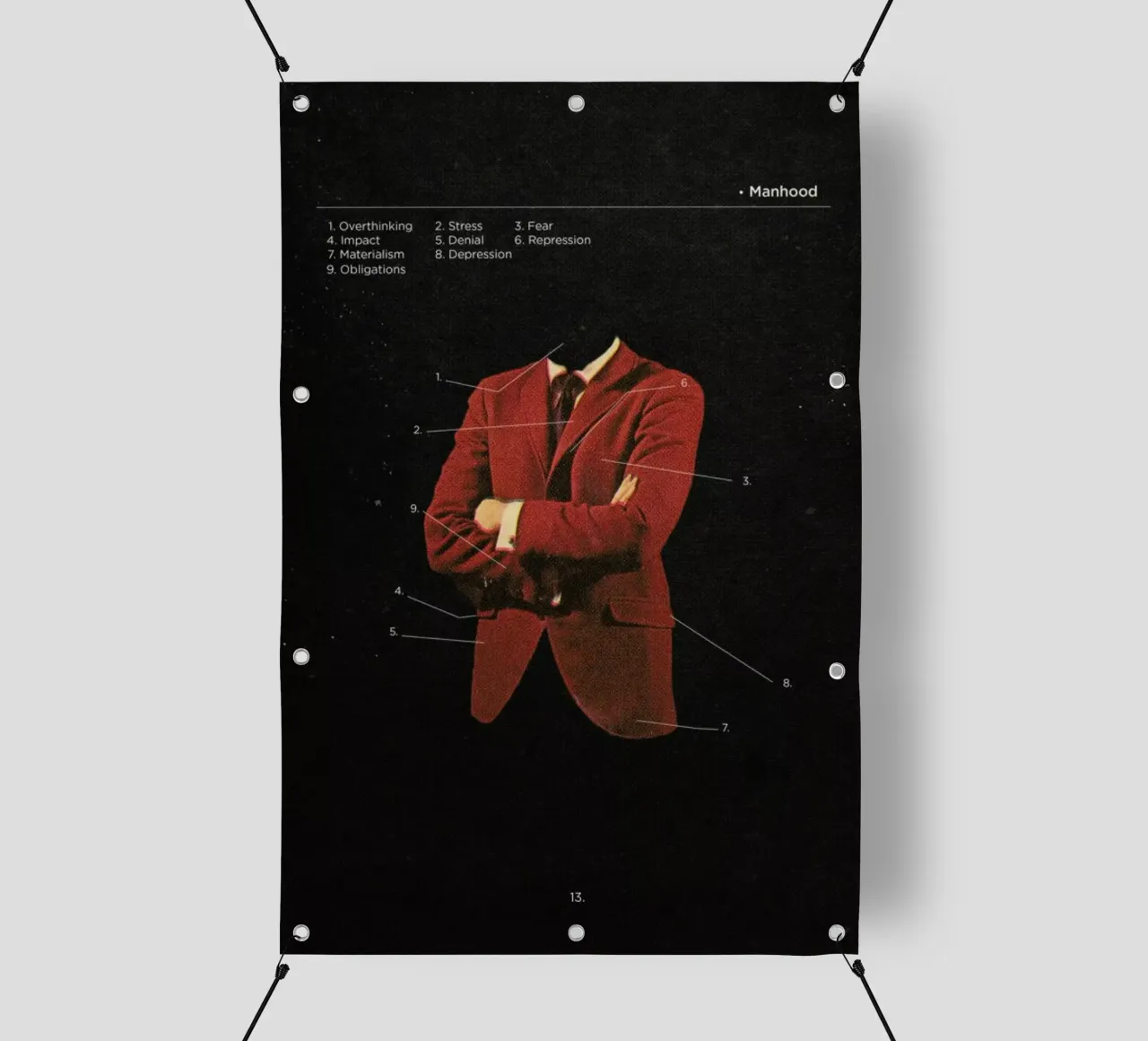 Manhood telo in pvc da Frank Moth