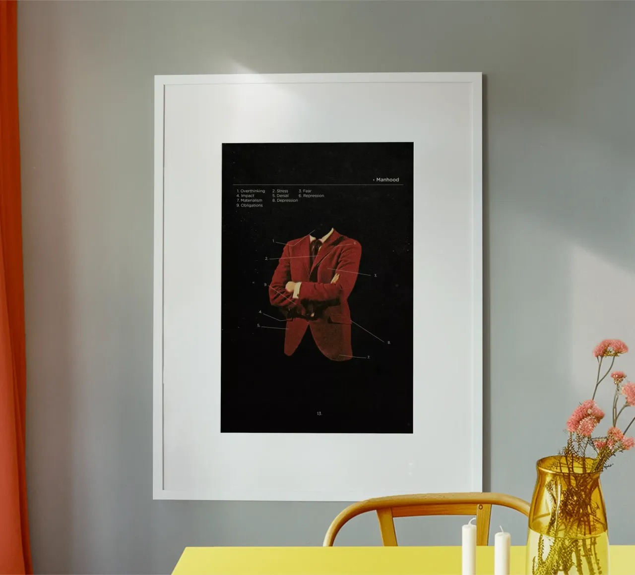 Manhood poster da Frank Moth