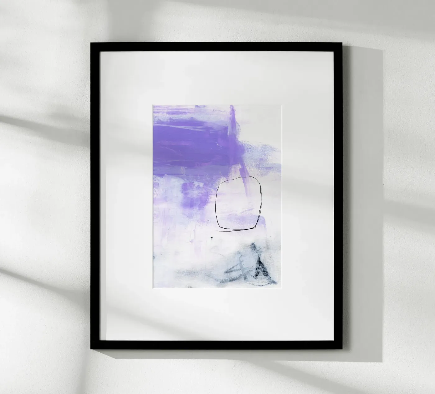 Sacred Reset poster da Abstrakte Malerei