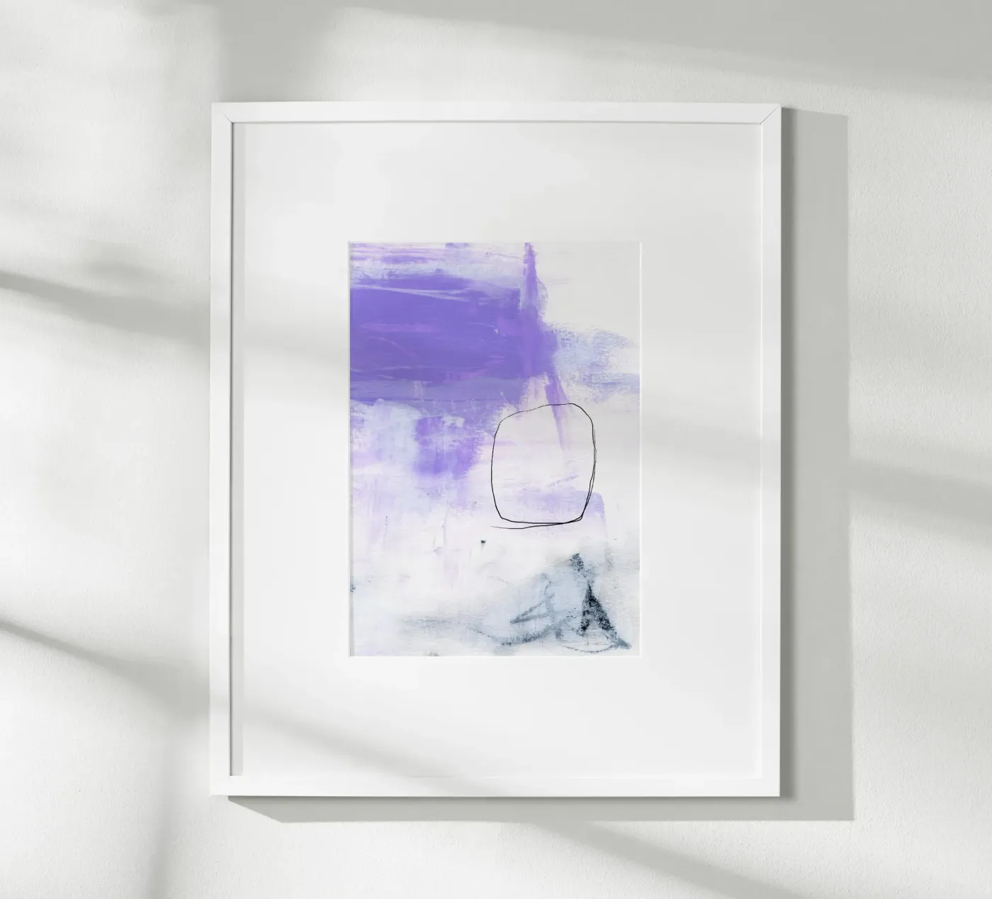 Sacred Reset poster da Abstrakte Malerei