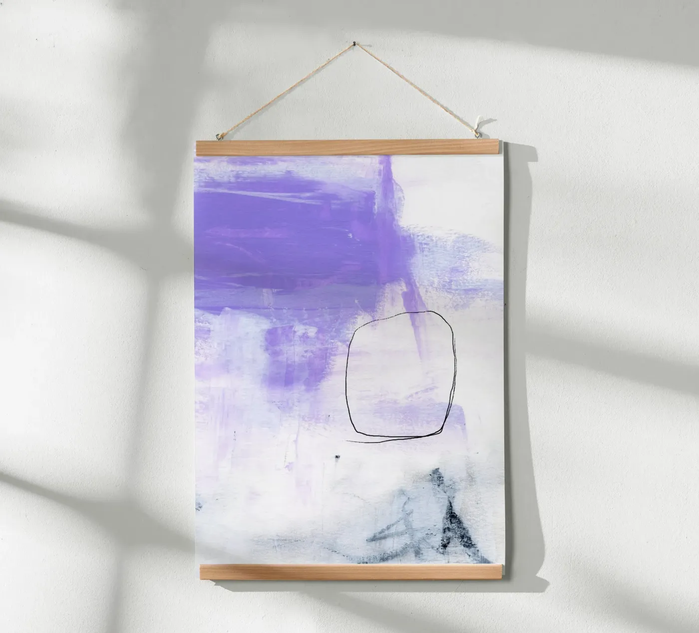 Sacred Reset poster da Abstrakte Malerei