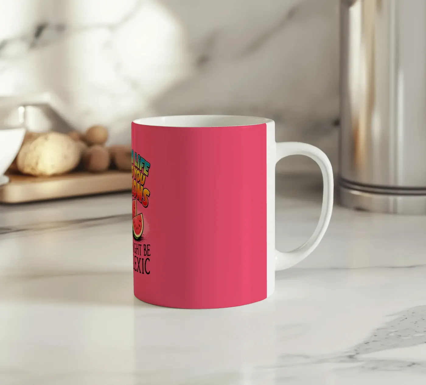 Melons ceramic mug by Too Graphic