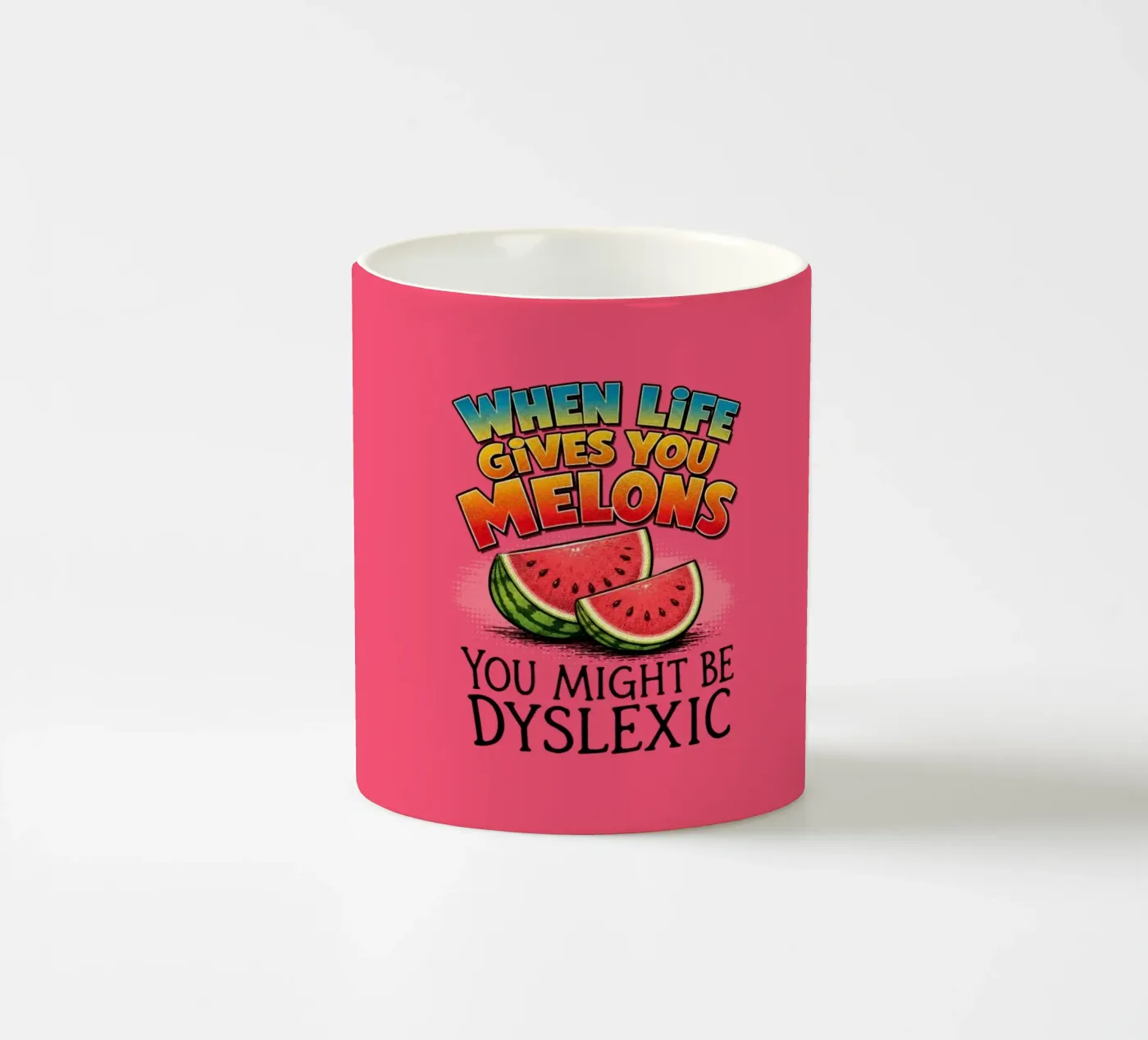 Melons ceramic mug by Too Graphic