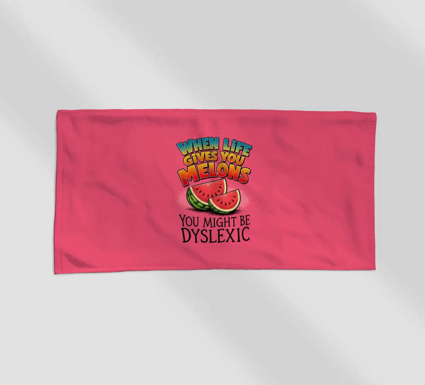 Melons beach towel by Too Graphic