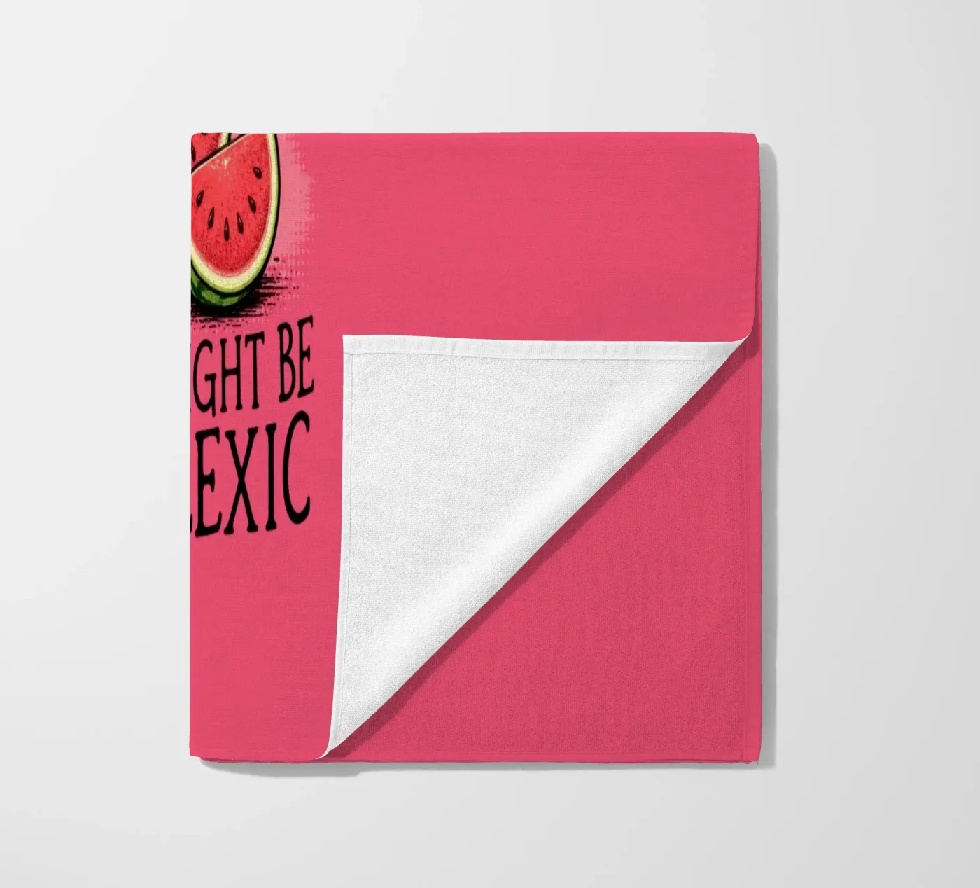 Melons beach towel by Too Graphic