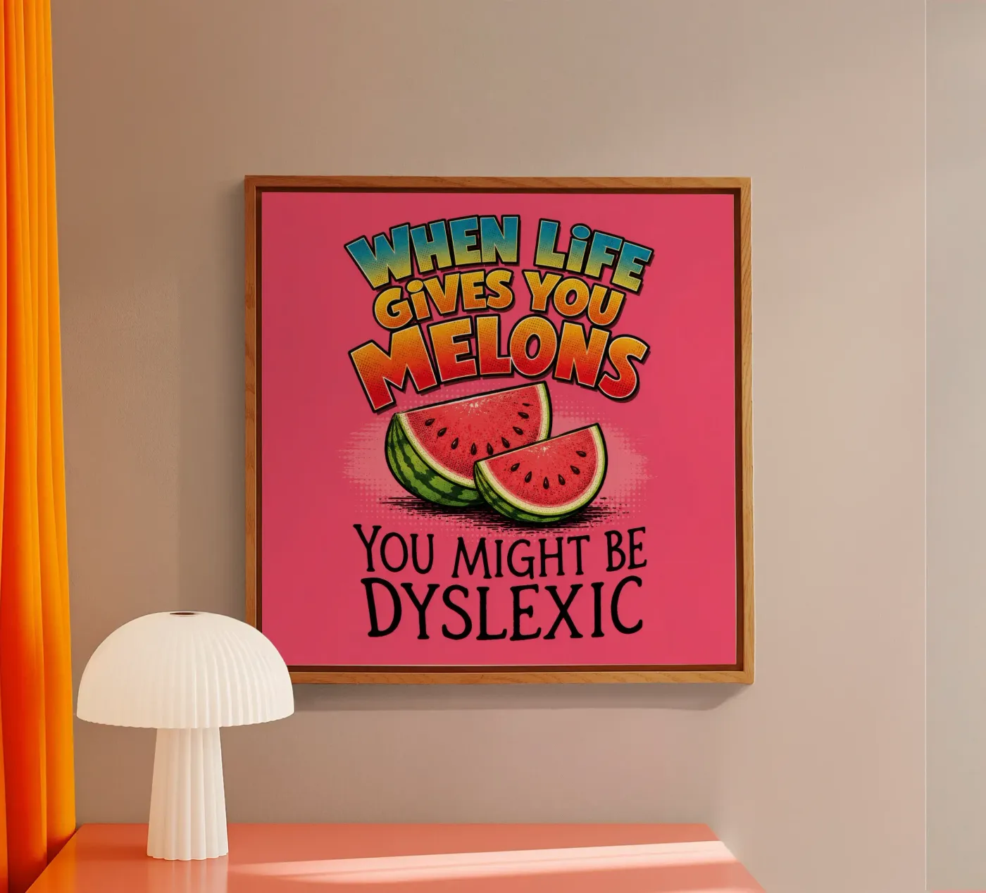 Melons plexiglas de Too Graphic
