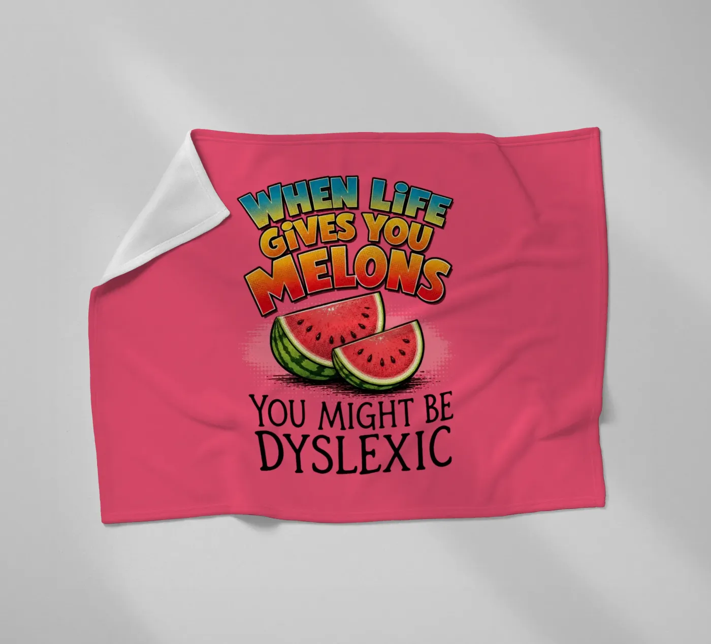 Melons Fleecedecke von Too Graphic
